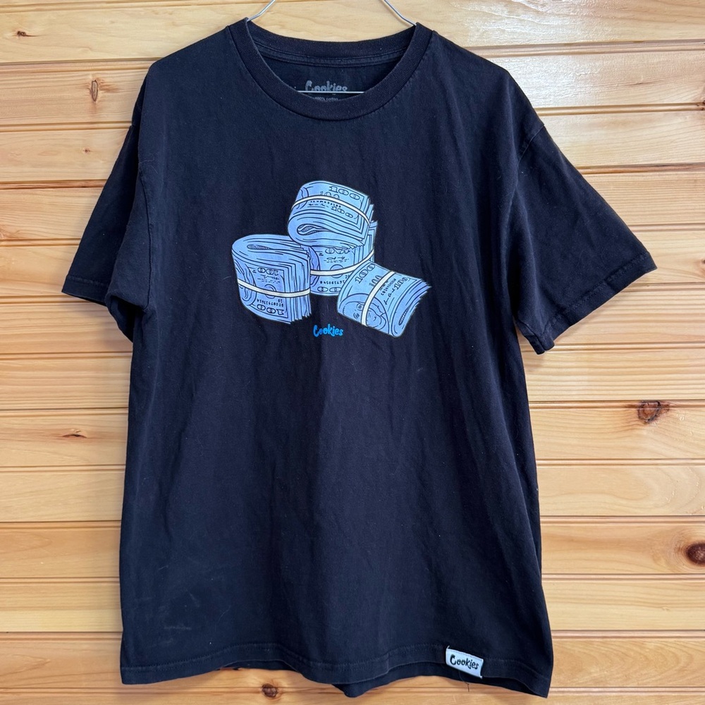 Cookies Brand Money Roll T-Shirt Large